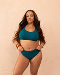 Dassia Sculpt Fuller Bust Bra Top - Deep Sea