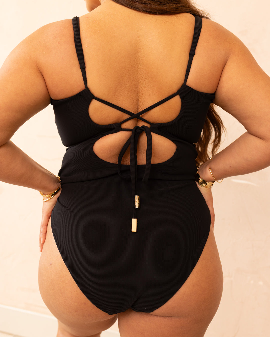 Varadero Sculpt One-piece - Noir Rib