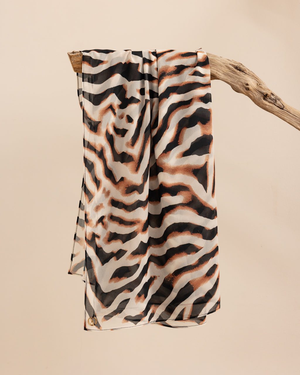 Animal Luxe Sarong Cover up - Zebra Print