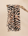 Animal Luxe Sarong Cover up - Zebra Print